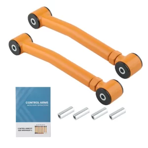 GHS Front Lower Heavy Duty Adjustable Control Arm Set compatible for Jeep TJ-ZJ-XJ