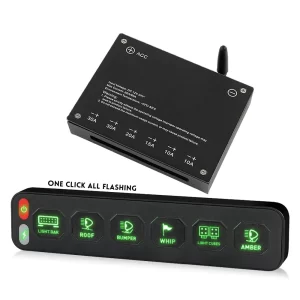 GHS - 6 Gang Wireless Control Switch Panel Circuit Control Box