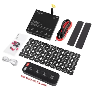 GHS - 4 Gang Wireless Control Switch Panel Circuit Control Box