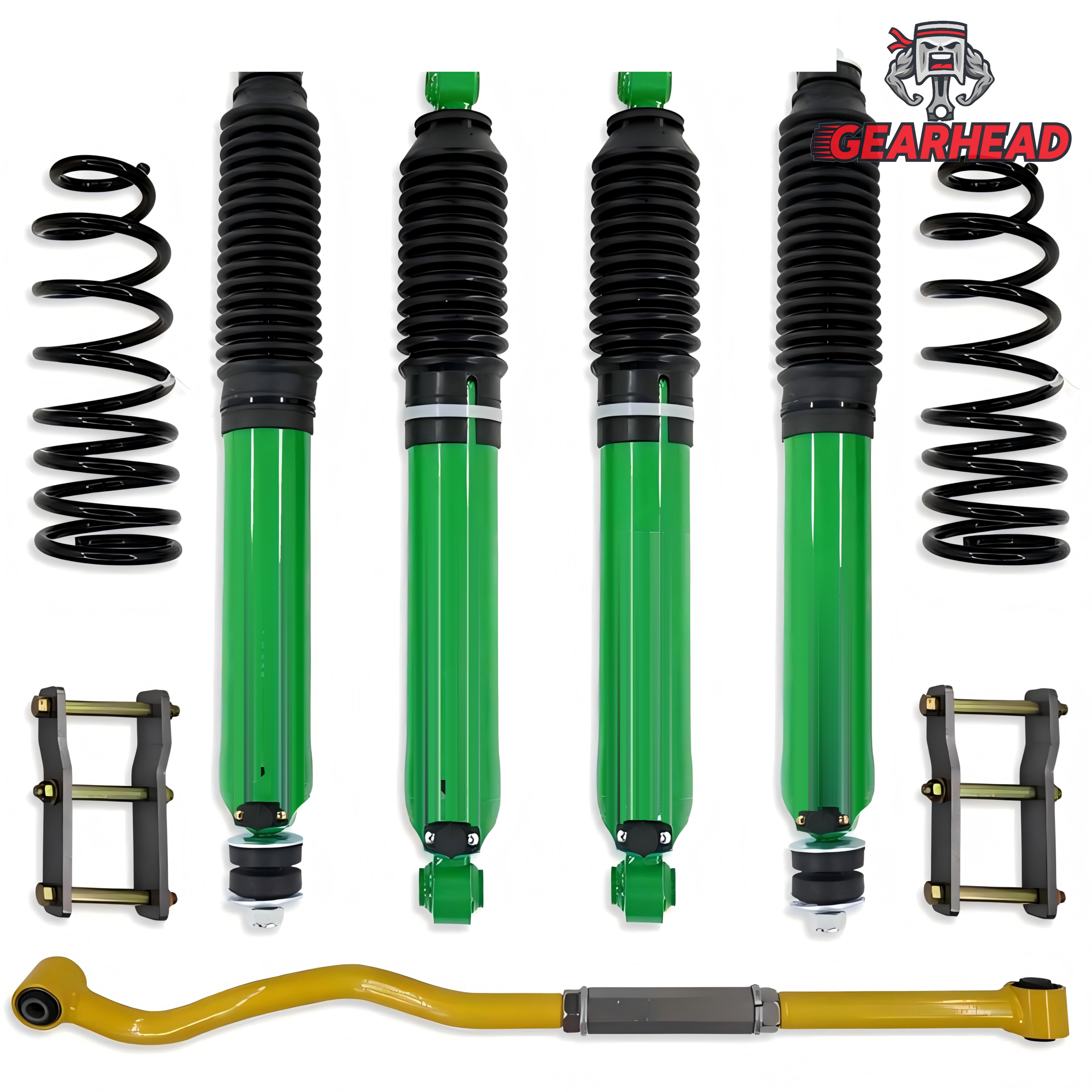 Toyota Land Cruiser LC71, LC76, LC79 1984+ (LC71 kit) STR 9000 series adjustable suspension lift kit