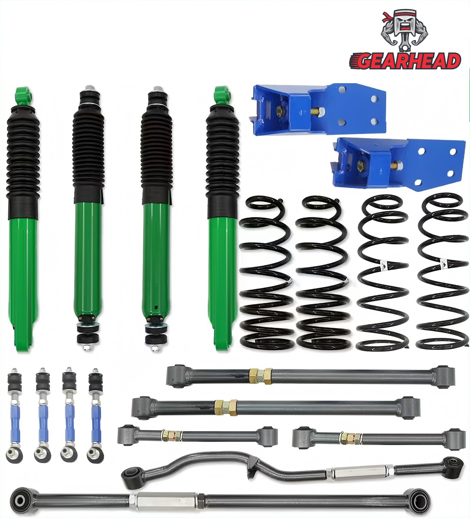 Nissan Patrol Y60 / Patrol Y61 (Y61 Y60 Patrol kit) STR 9000 series adjustable suspension lift kit